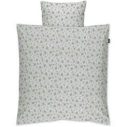 Alvi ® Beddengoed Organic Cotton Drifting Leaves 80 X 80 Cm
