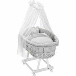 Alvi ® Complete Basket Birth E Witte Aqua Dot