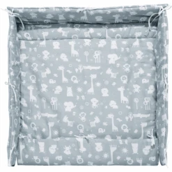 Alvi Kinderboxenmat Voor Dierentuindieren Poederblauw 70 En 100 Cm