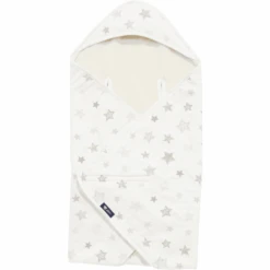 Alvi Wikkeldeken Star Zilvergrijs 80 X 80 Cm