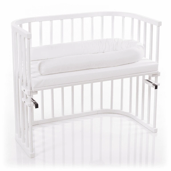 Babybay ® Nest Snake Piqué Geschikt Voor Alle Modellen, Wit - Afbeelding 2