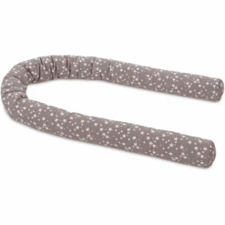 Babybay Nestslang Taupe Ster Wit