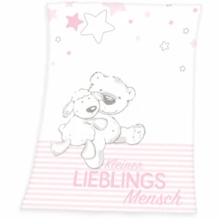 Babybest® Microvezelvliesdeken Weinig Favoriet Roze