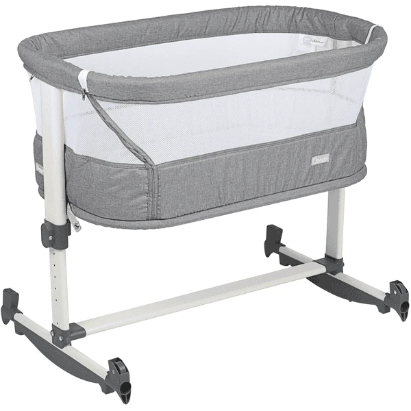 BabyGO Co-sleeper Vivaldi Dark Grey - Afbeelding 4