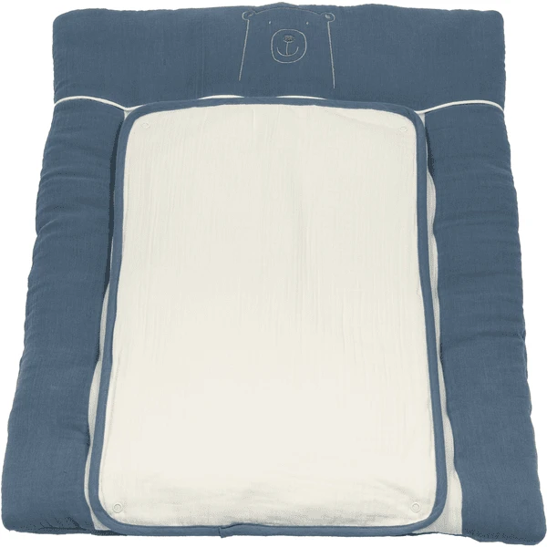 Be Be 's Collection Aankleedkussen Mousseline Donkerblauw 55 X 70 Cm