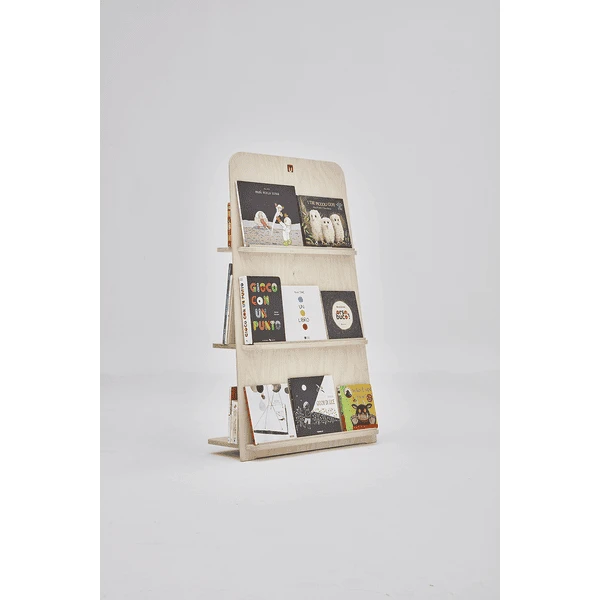 Bianconiglio Kids ® BUK 100 Boekenkast Montessori Naturel Ongelakt - Afbeelding 4