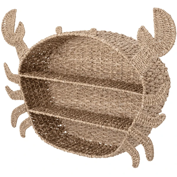 Blommingville MINI Boekenkast Barney Bankuan-Gras Naturel - Afbeelding 2