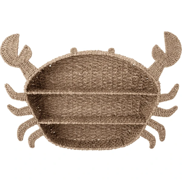 Blommingville MINI Boekenkast Barney Bankuan-Gras Naturel