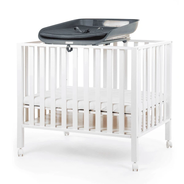 Childhome CHILD HOME Evolux Aankleedkussen Voor Bed / Box Antraciet - Afbeelding 2