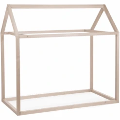 CHILDHOME Bedframe Huis Naturel 70 X 140 Cm