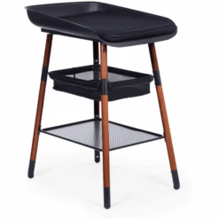 CHILDHOME Evolux Luiertafel Walnoot Zwart