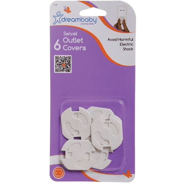 Dreambaby Dream Baby ® Roterende Mof Deksel, 6 Stuks - Afbeelding 4