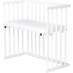 Dreamgood Co-sleeper Beuken Wit Gelakt | Matras Prime Air