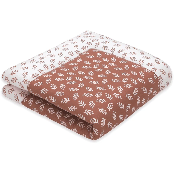 Emma & Noah Kruipdeken Floral Mocca - Afbeelding 3