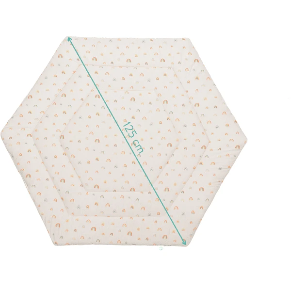 Fillikid Boxkleed Jersey 6-hoek Beige - Afbeelding 3