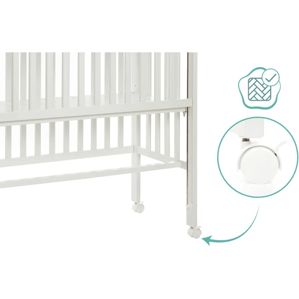 Fillikid Co-sleeper Cocon Plus Wit - Afbeelding 4
