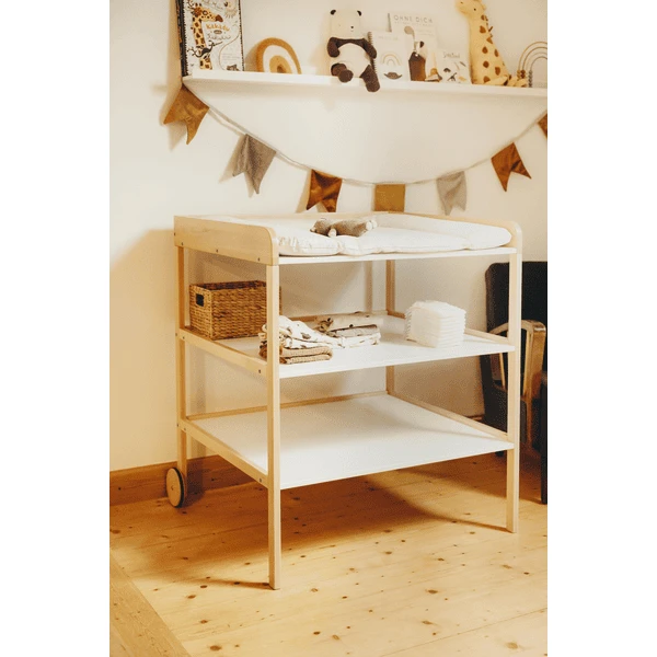 Geuther Commode Clara XL Natuur Wit - Afbeelding 2