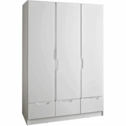 Geuther Kledingkast Fresh Wit 3-deurs