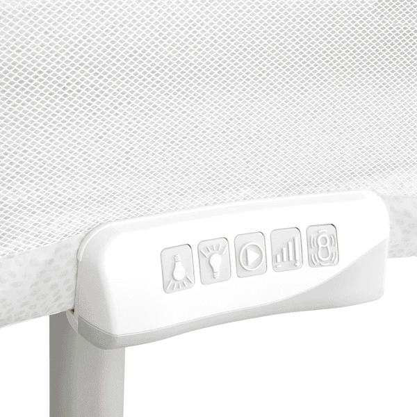 HALO® BassiNest® 360° Draaibare Co-sleeper Premiere Series Pebble - Afbeelding 4