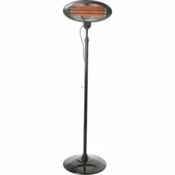 Hartig En Helling Straalkachel Met Standaard BS 55 Zwart