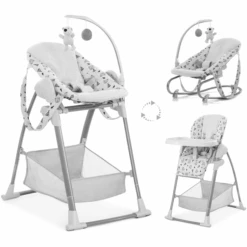 Hauck Kinderstoel Sit'n Relax 3 In 1 Nordic Grijs