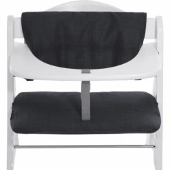 Hauck Kinderstoelkussen Deluxe Melange Charcoal