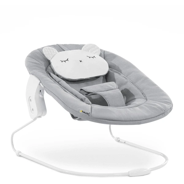 Hauck Wipstoeltje Alpha Bouncer 2in1 Pastel Bear Light Grey - Afbeelding 2