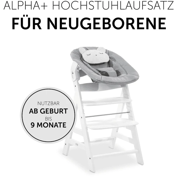 Hauck Wipstoeltje Alpha Bouncer 2in1 Pastel Bear Light Grey - Afbeelding 4