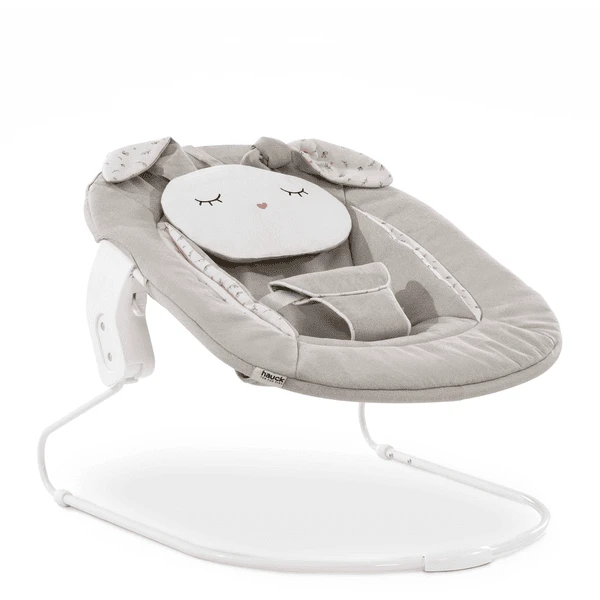 Hauck Wipstoeltje Alpha Bouncer 2in1 Powder Bunny Beige Bloom - Afbeelding 2