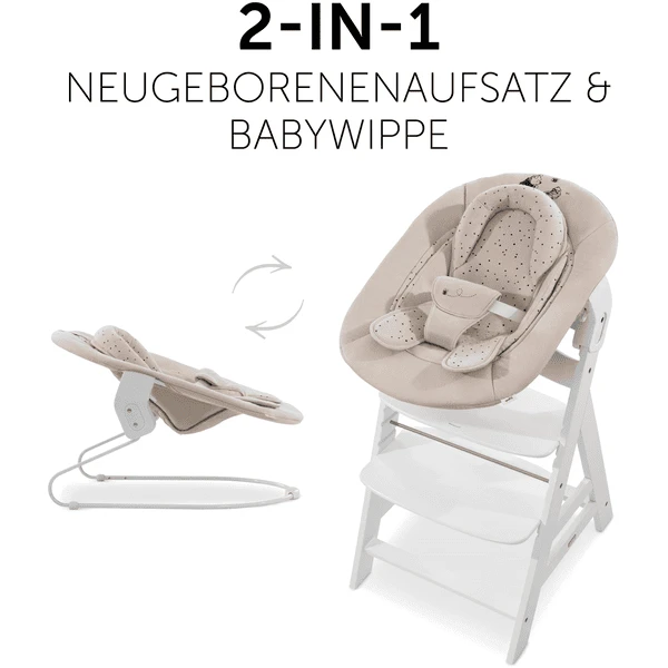 Hauck Wipstoeltje Alpha Bouncer 2in1 Winnie De Poeh Beige - Afbeelding 3