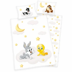 HERDING Baby Looney Tunes Beddengoed 100 X 135 Cm