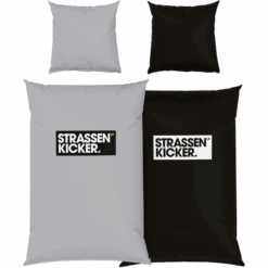 HERDING Beddengoed Street Kicker Grijs-zwart 135 X 200 Cm