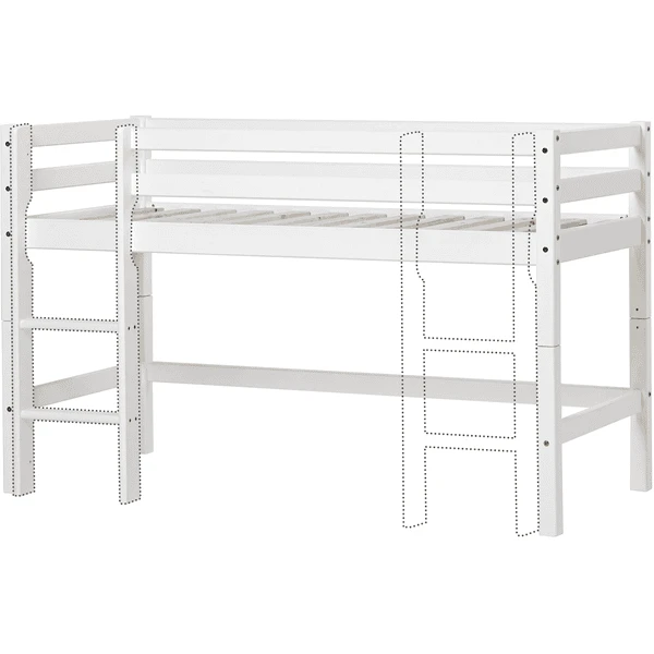 Hoppekids Halfhoogslaper Basic Wit 70 X 160 Cm - Afbeelding 5