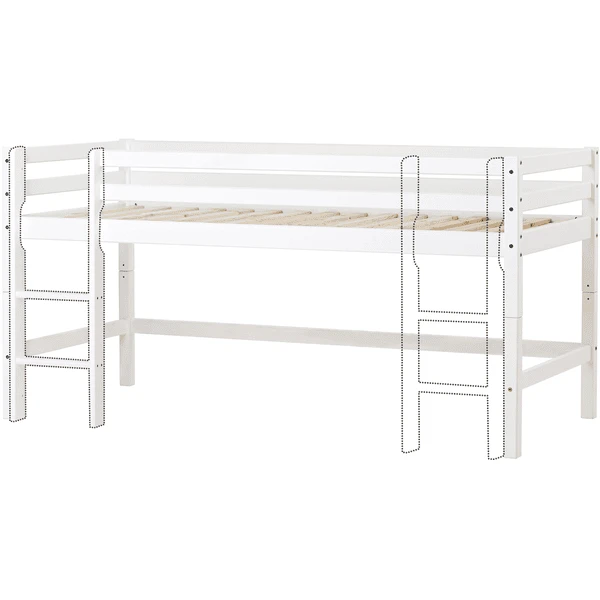 Hoppekids Halfhoogslaper Basic Wit 90 X 200 Cm - Afbeelding 5