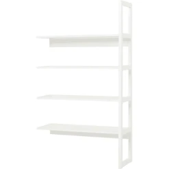 Hoppekids Halve Sectie Etage 4 Legborden Met 1 Legbordzijde 100 Cm