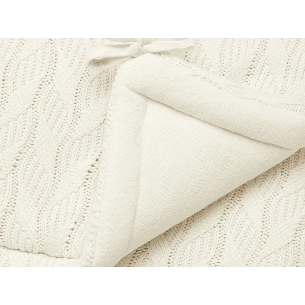 Jollein Spring Knit 180 X 35 Cm Bedrand / Boxrand - Ivoor - Afbeelding 3