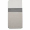 Jollein Wieg Bedlaken 75x100 Cm - Gerimpeld - Storm Grey