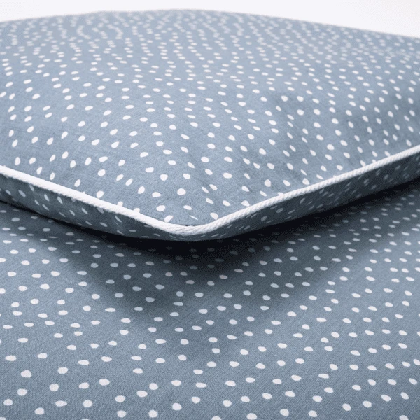 JULIUS ZĂ–LLNER Beddengoed Stippen Blauw 80 X 80 Cm - Afbeelding 4