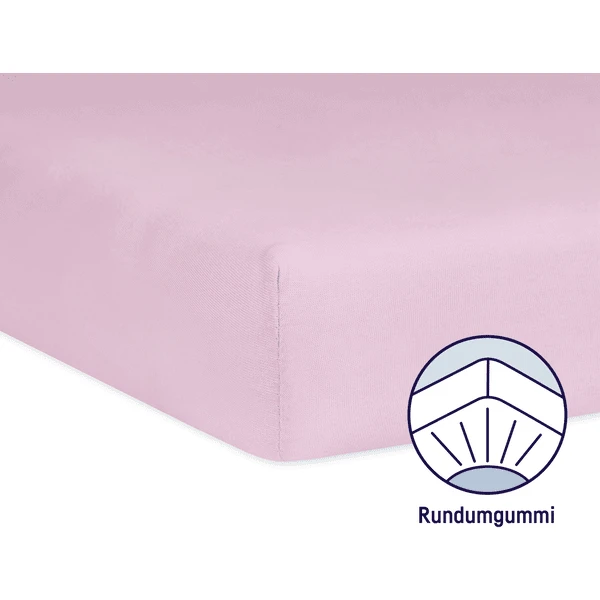 JULIUS ZĂ–LLNER Hoeslaken Jersey Roze - Afbeelding 2