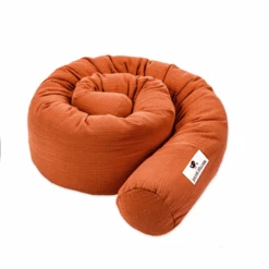 JULIUS ZÖLLNER Nest Slangen Mousseline Roest