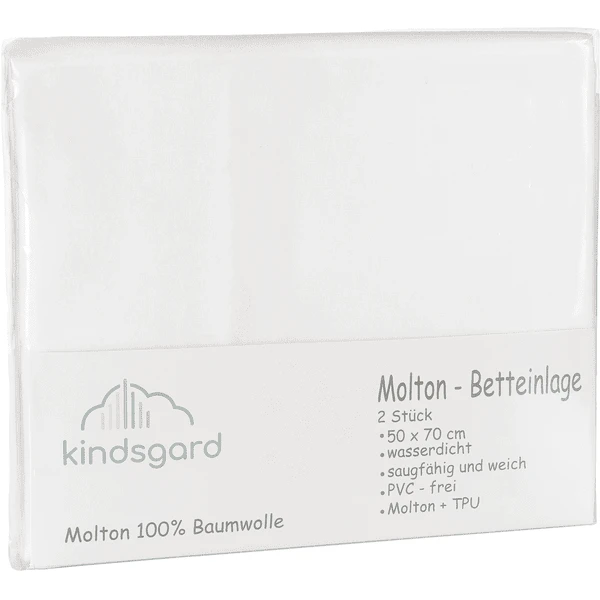 Kindsgard Beddengoed Tistap 2-pak 50 X 70 Cm Wit