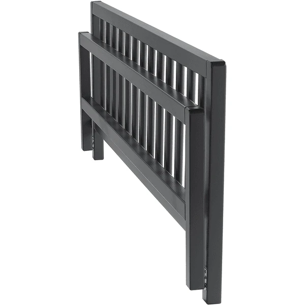 Kindsgard Bedhek Frakant Grijs 90 Cm - Afbeelding 5