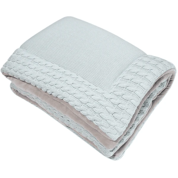 KINDSGUT Kruipdeken In Lichtblauw, 90 X 70 Cm - Afbeelding 5