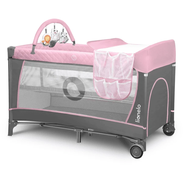 Lionelo Reisbedje Flower Flamingo