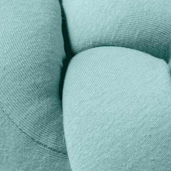 Nordic Coast Company Knot Kussen Jersey Mint - Afbeelding 2