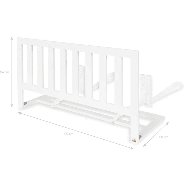 Pinolino Bedhek Class Ic Voor Boxspring Bedden Wit Mat Afgewerkt 90 Cm - Afbeelding 4