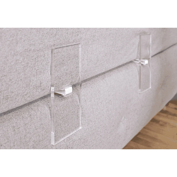 Pinolino Bedhek Class Ic Voor Boxspring Bedden Wit Mat Afgewerkt 90 Cm - Afbeelding 5