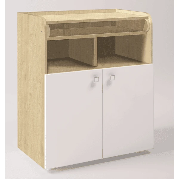 Polini Kids Commode Simple 1270 Ahorn-wit - Afbeelding 2