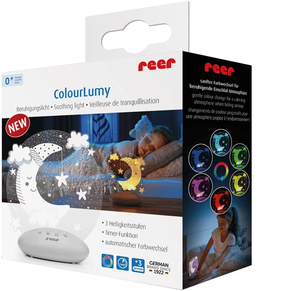 Reer Nachtlampje Colour Lumy - Maan - Afbeelding 5