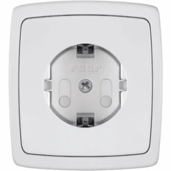 Reer Stopcontact Beschermer Schroefbaar, 10 Stuks Wit